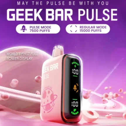 Geek Bar Pulse 15000 Puffs 拋棄式電子煙 歐美爆款