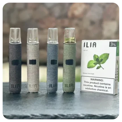 【6色可選】 ILIA布紋電子煙主機  通用1代   現貨